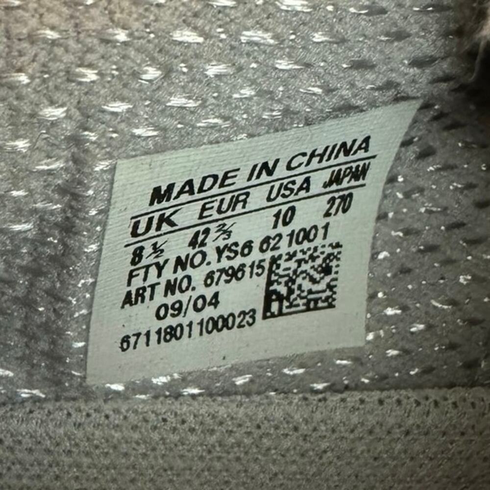 ADIDAS Cycling Shoes gray straps racing USA 10 EUR0 42 2/3 UK 8 1/2 athletic - Picture 5 of 8